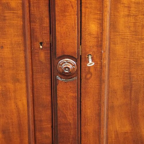 fig 2. Victorian mahogany breakfront side cabinet
