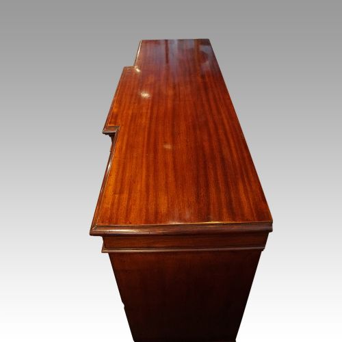 fig 8. Victorian mahogany breakfront side cabinet