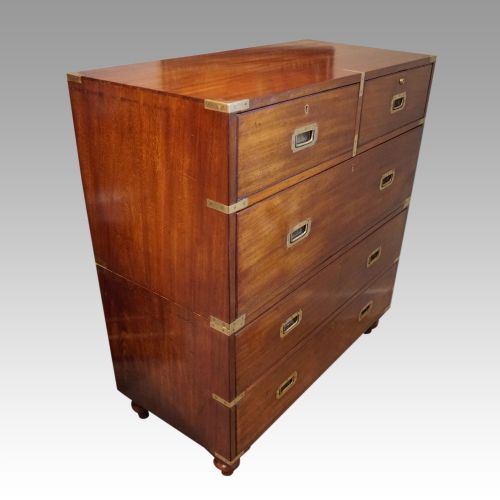 fig 1. Victorian military chest