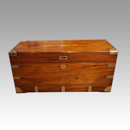 Victorian Camphorwood Campaign Chest