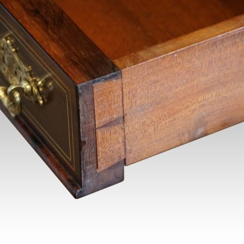 fig 9. Edwardian inlaid rosewood envelope card table