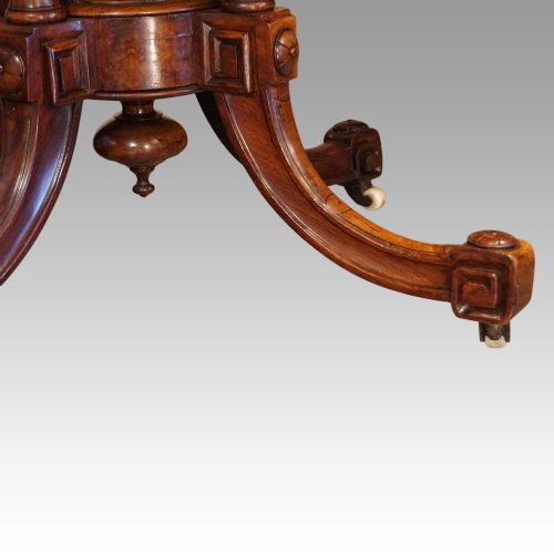 fig 3. Victorian burr walnut coffee table