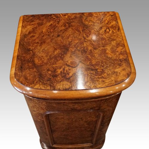 fig 4. Victorian walnut bedside cabinets