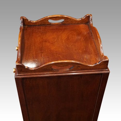 fig 2. Pair of mahogany bedside cabinets