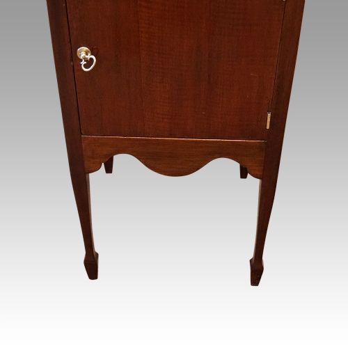 fig 3. Pair of mahogany bedside cabinets