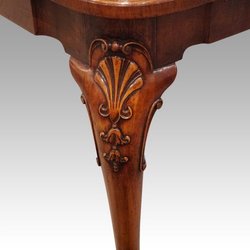 fig 2. Queen Anne style walnut dining table