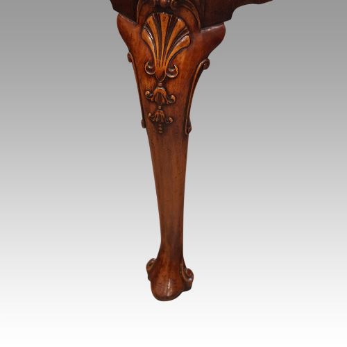 fig 5. Queen Anne style walnut dining table
