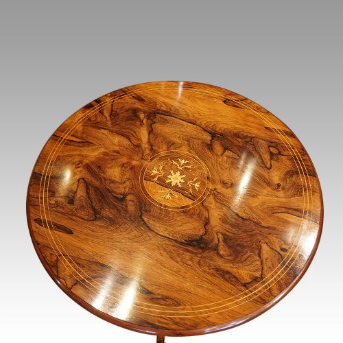 fig 4. Victorian inlaid rosewood coffee table