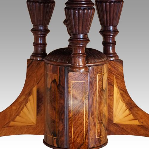 fig 5. Victorian inlaid rosewood coffee table