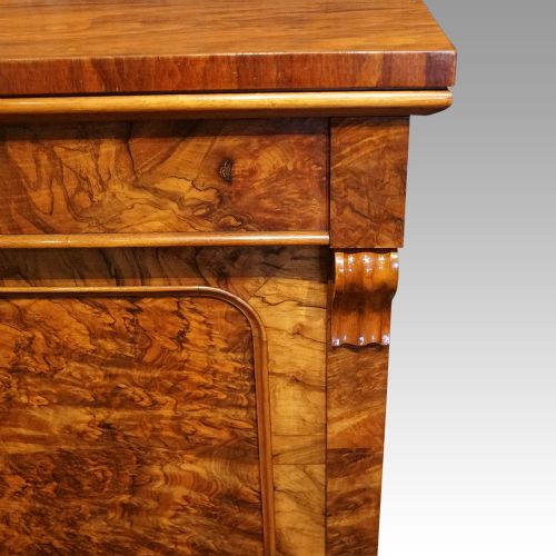 fig 1. Victorian walnut chiffonier sideboard