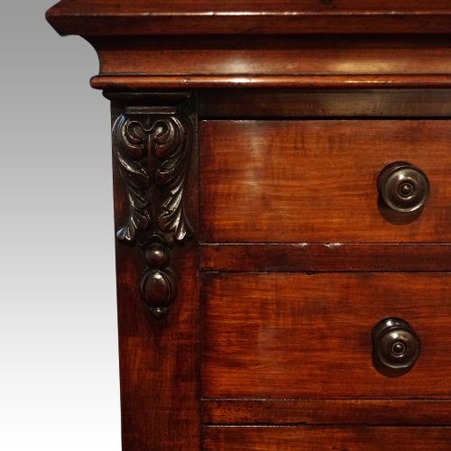 fig 1. Victorian mahogany Wellington chest