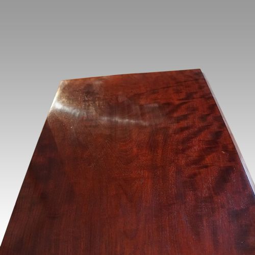 fig 6. Victorian mahogany Wellington chest
