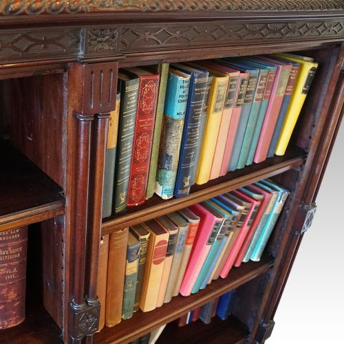 fig 6. Edwardian mahogany bookcase