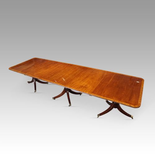 George V Large Mahogany Dining Table