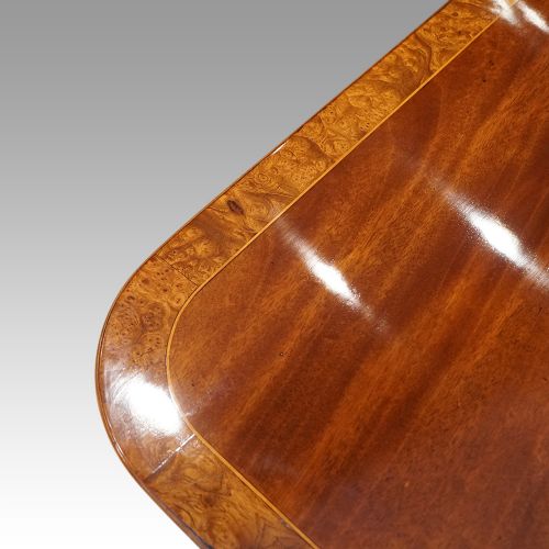 fig 3. George V large mahogany dining table