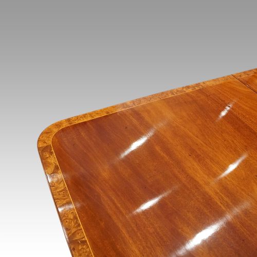 fig 4. George V large mahogany dining table