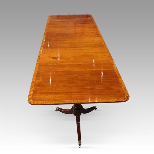fig 6. George V large mahogany dining table