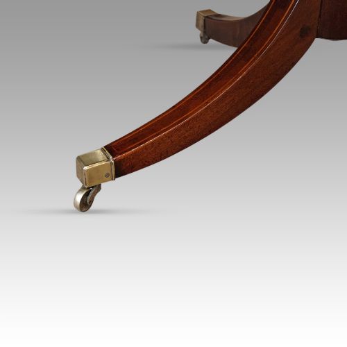 fig 8. George V large mahogany dining table