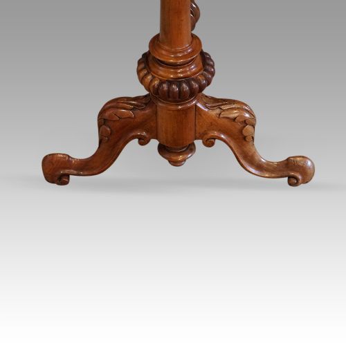 fig 3. Victorian inlaid walnut backgammon sewing table