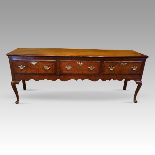 Georgian Cabriole Dresser Base 2m Long