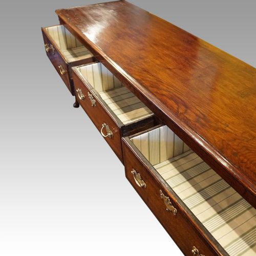 fig 2. Georgian cabriole dresser base 2m long