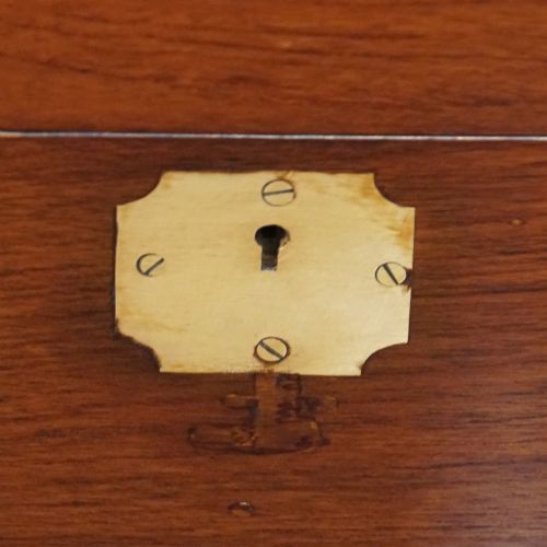 fig 6. Victorian teak military chest