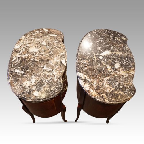 fig 5. Pair of French bedside cabinets