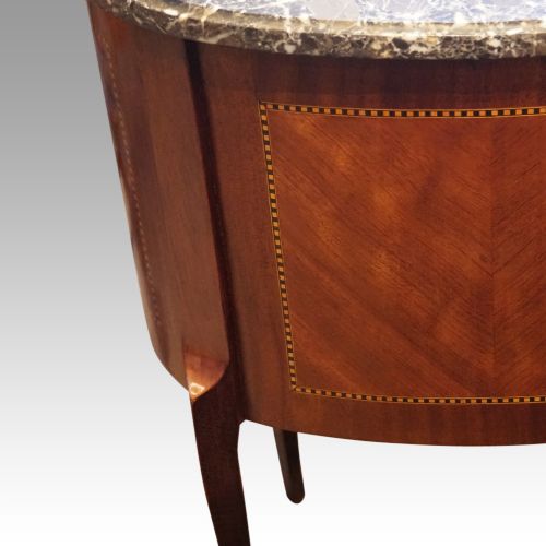 fig 6. Pair of French bedside cabinets