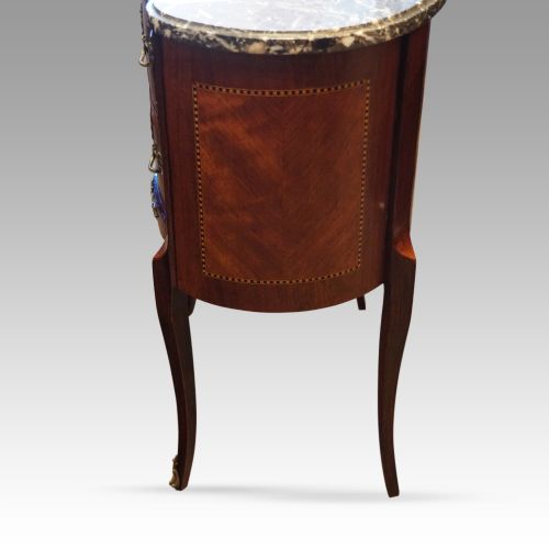 fig 9. Pair of French bedside cabinets