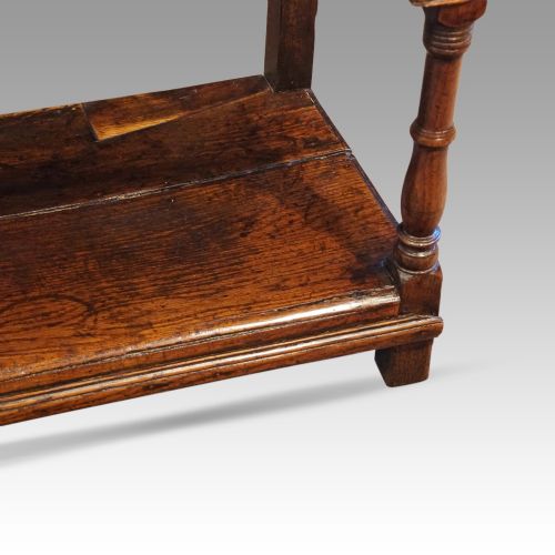 fig 2. Antique oak dresser base