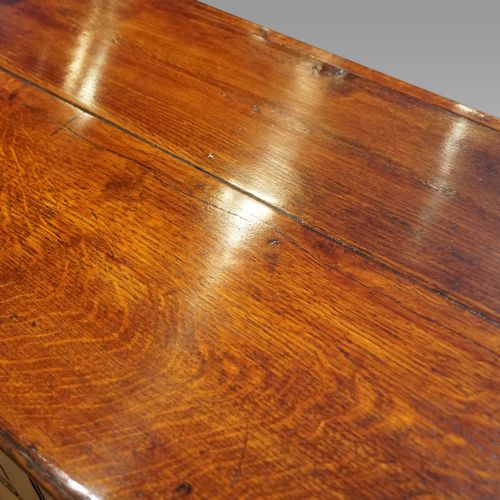 fig 8. Antique oak dresser base