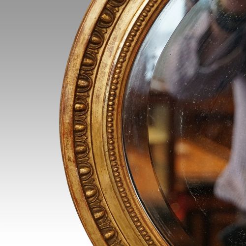 fig 3. Antique gilt adam style mirror