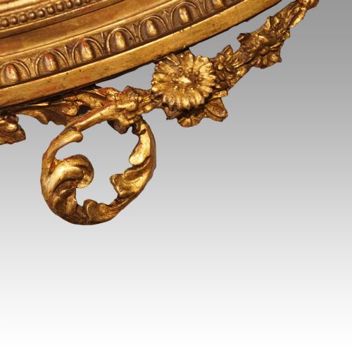 fig 6. Antique gilt adam style mirror