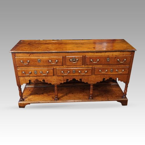 Antique Oak Pot Board Dresser