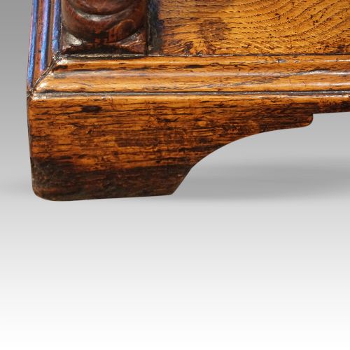fig 6. Antique oak pot board dresser