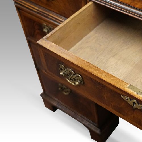 fig 5. Georgian style walnut pedestal desk