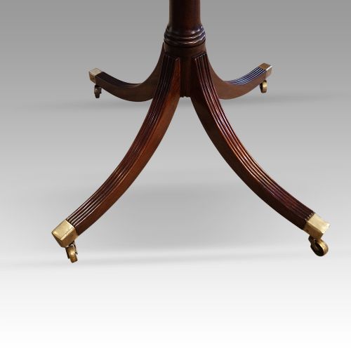 fig 2. Regency style oval dining table