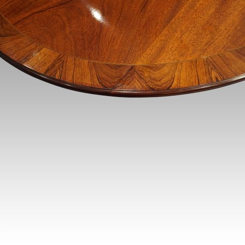 fig 4. Regency style oval dining table