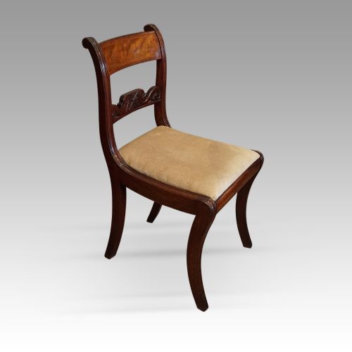 fig 7. Set of 6 Regency dining chairs