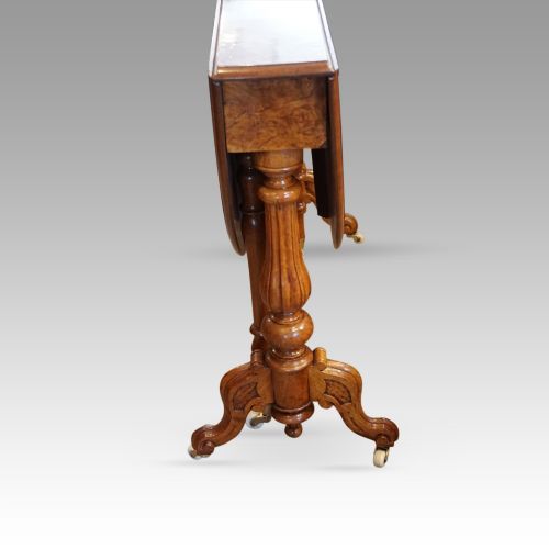 fig 1. Victorian burr walnut Sutherland table
