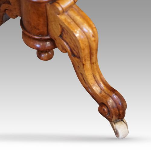 fig 2. Victorian burr walnut Sutherland table