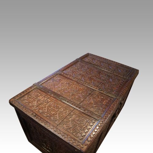 fig 1. Antique Islamic chest