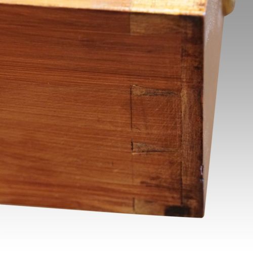 fig 9. Victorian burr walnut pedestal desk