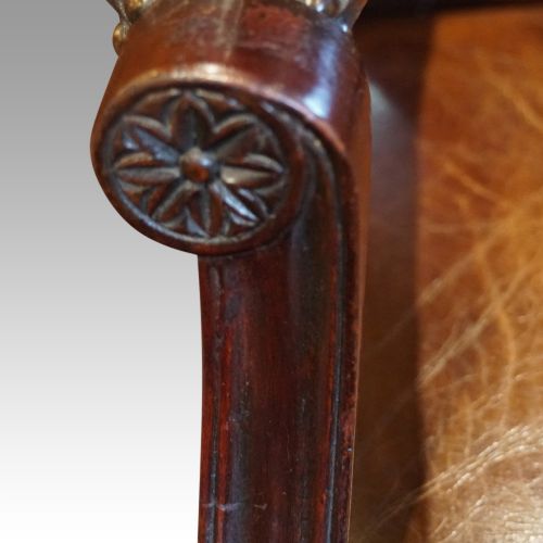 fig 2. Pair of mahogany Gainsborough chairs