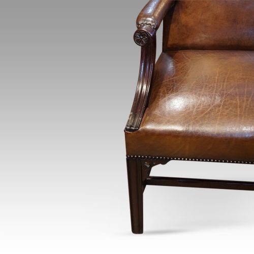 fig 4. Pair of mahogany Gainsborough chairs
