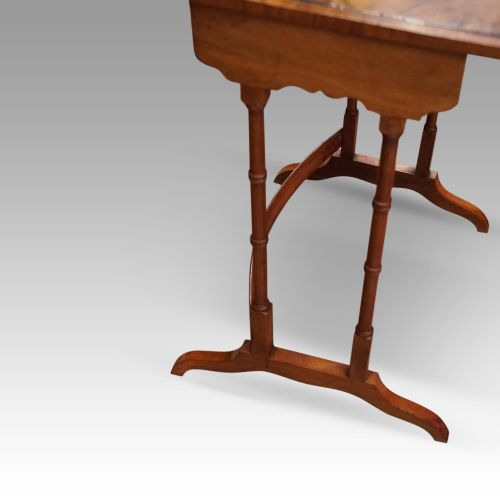 fig 4. Edwardian walnut quartetto nest of tables