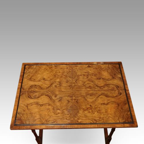 fig 7. Edwardian walnut quartetto nest of tables