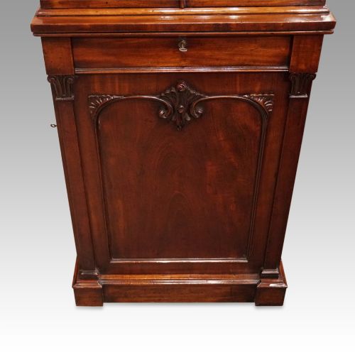 fig 2. William IV mahogany bookcase