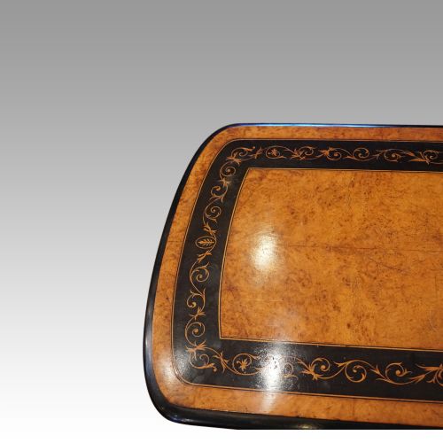 fig 3. Victorian ebonised card table