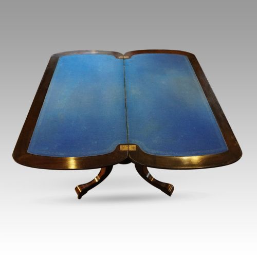 fig 7. Victorian ebonised card table